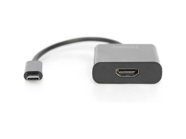 Перехідник USB-C to HDMI UHD 4K, M/F, 0.15 m Digitus (DA-70852) - Фото 2