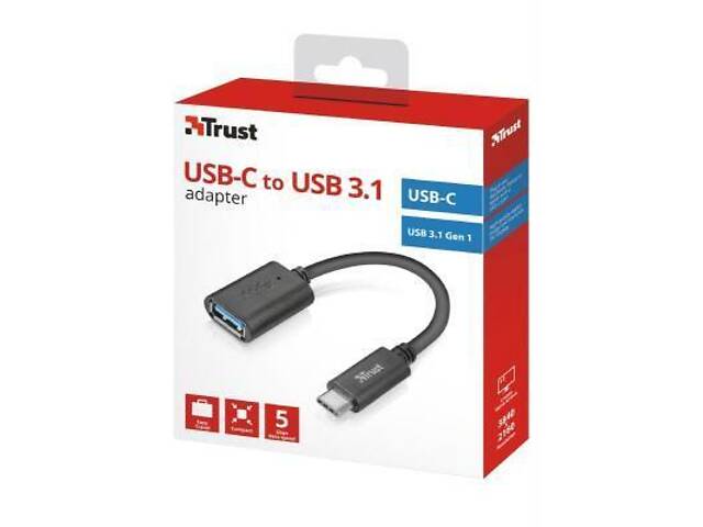Перехідник USB-C to USB3.0 Trust (20967_TRUST) - Фото 5