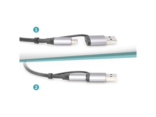 Перехідник USB-C + USB 3.0 to RJ45 2500Mbps Ethernet Digitus (DN-3028) - Фото 9