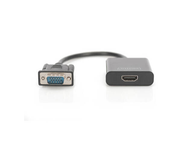 Перехідник VGA to HDMI (M/F), Full HD Digitus (DA-70473) - Фото 3