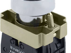 Переключатель 'I-O' 1NO+1NC 22мм без подсветки черная 2 положения с фиксацией, длинная ручка [p0810135]