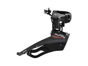 Переключатель передний Shimano FD-A073 шоссе/Hybrid (3х7) Черный (FD-A073)