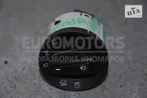 Перемикач світла фар з ВТФ Skoda Fabia 2014 5E0941431F 87214