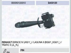 переключатель подрулевой MAGNETI MARELLI 000050120010 RENAULT LAGUNA II (BG0/1_)