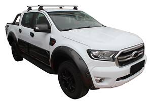 Перемычки на гладкую крышу (2 шт, Asaf V4) для Ford Ranger 2011-2022 гг