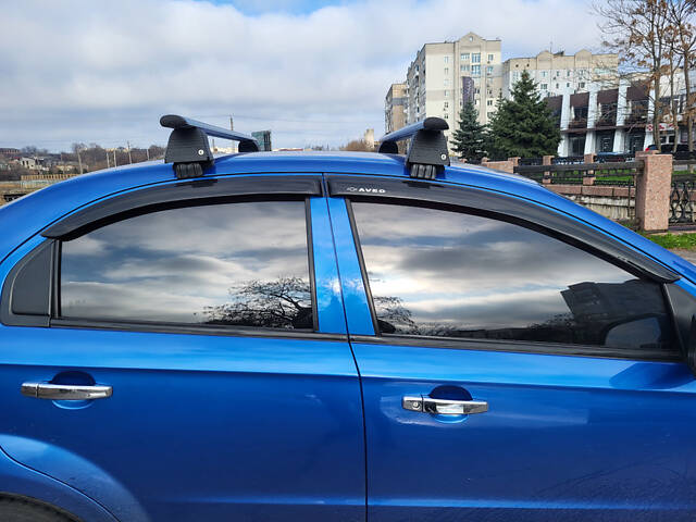 Перемычки на гладкую крышу (2 шт, Asaf V4) для Chevrolet Aveo T250 2005-2011 гг - Фото 6