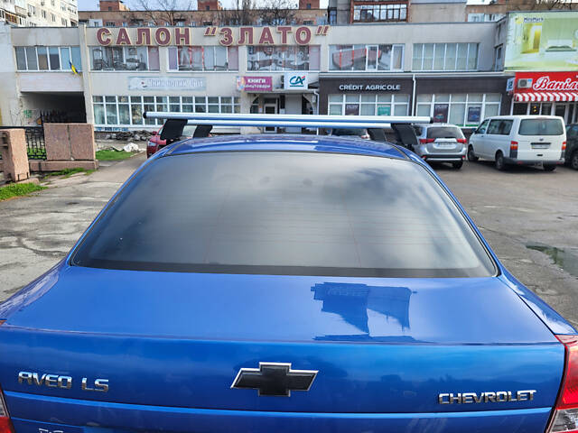 Перемычки на гладкую крышу (2 шт, Asaf V4) для Chevrolet Aveo T250 2005-2011 гг - Фото 7