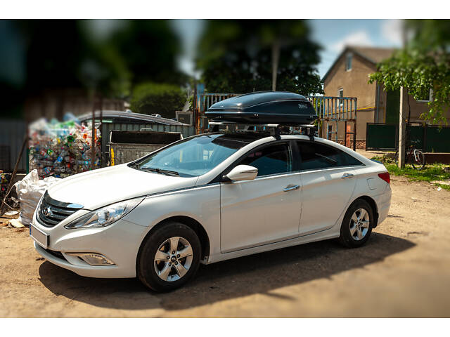 Перемычки на гладкую крышу (2 шт, Asaf V4) для Hyundai Sonata YF 2010-2014 гг - Фото 8