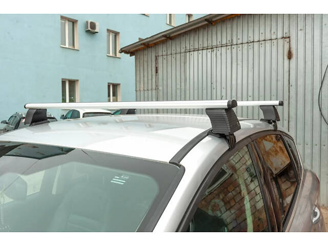 Перемычки на гладкую крышу (2 шт, Asaf V4) для Chevrolet Aveo T250 2005-2011 гг - Фото 10