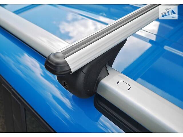 Перемычки на обычные рейлинги под ключ Bold Bar Lite V1 (2 шт) Черные для Skoda Superb 2015-2024 гг - Фото 3