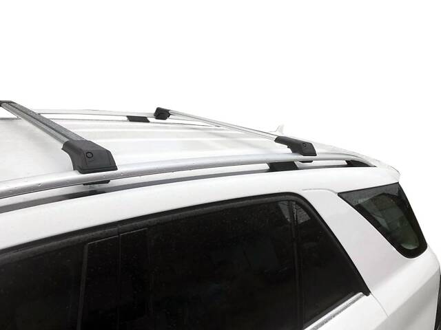 Перемички на рейлінги без ключа Flybar (2 шт) Чорний для Volkswagen Caddy 2010-2015рр.