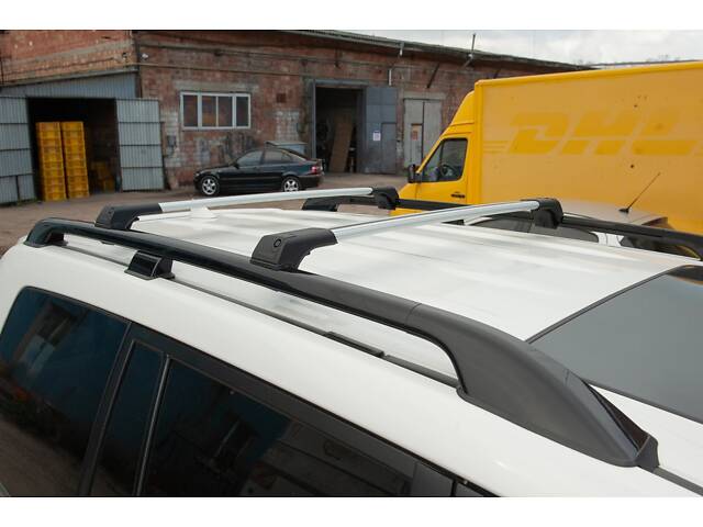 Перемычки на рейлинги без ключа Flybar (2 шт) Серый для BMW 3 серия E-36 1990-2000 гг - Фото 1