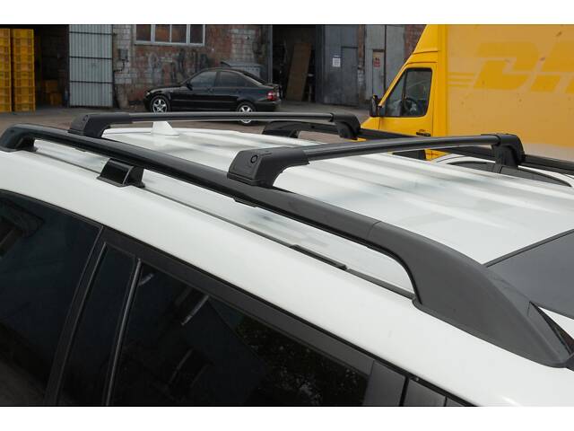Перемычки на рейлинги без ключа Flybar (2 шт) Серый для BMW 3 серия E-36 1990-2000 гг - Фото 11
