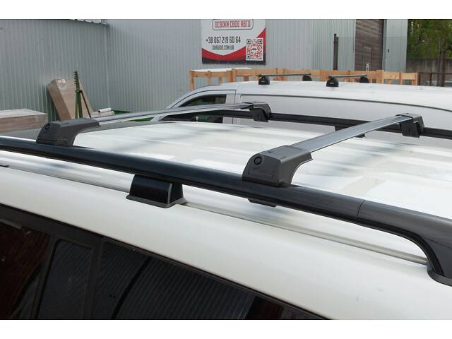 Перемычки на рейлинги без ключа Flybar (2 шт) Серый для BMW 3 серия E-36 1990-2000 гг - Фото 14