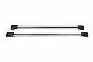 Перемычки на рейлинги под ключ WingBar (2 шт) Серый для Mercedes E-сlass W211 2002-2009 гг