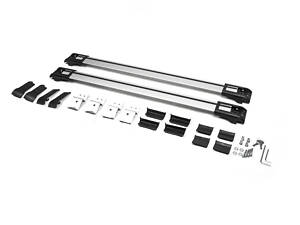 Перемички на рейлінги під ключ WingBar (2 шт) Сірий для Skoda Yeti 2010-2024 рр.