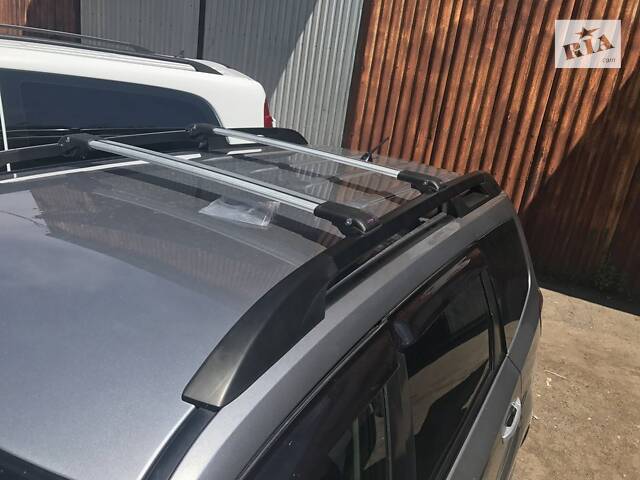 Перемычки на рейлинги под ключ WingBar (2 шт) Серый для Subaru Forester 2008-2013 гг - Фото 1