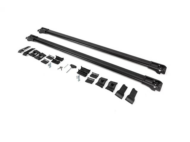Перемычки на рейлинги под ключ WingBar (2 шт) Серый для Renault Kangoo 2008-2020 гг - Фото 10