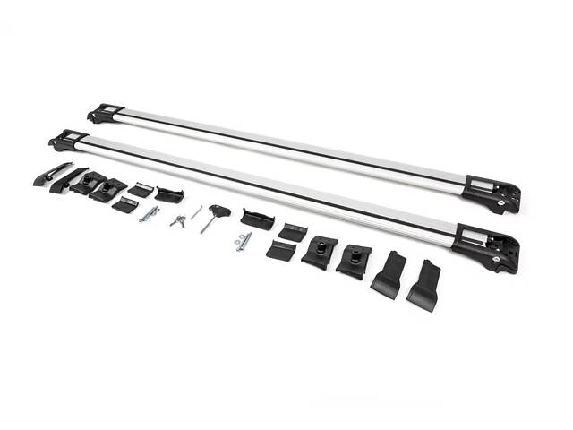 Перемычки на рейлинги под ключ WingBar Серый для Subaru Forester 2013-2018 гг - Фото 13
