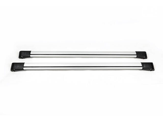 Перемычки на рейлинги под ключ WingBar V1 (2 шт) Серые для Nissan X-trail T31 2007-2014 гг - Фото 3