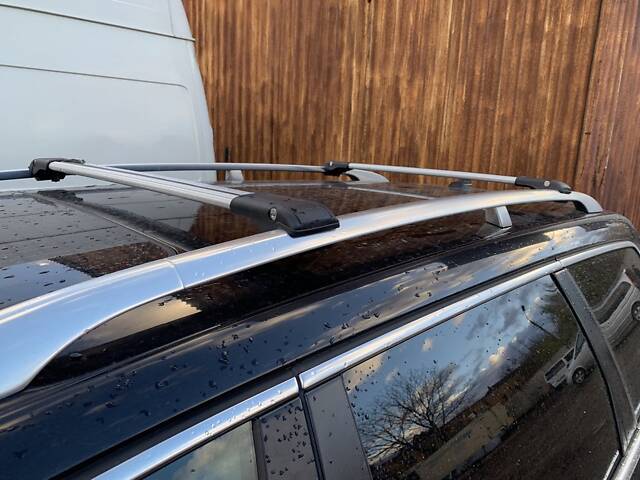 Перемычки на рейлинги под ключ WingBar V1 (2 шт) Серые для Nissan X-trail T31 2007-2014 гг - Фото 11