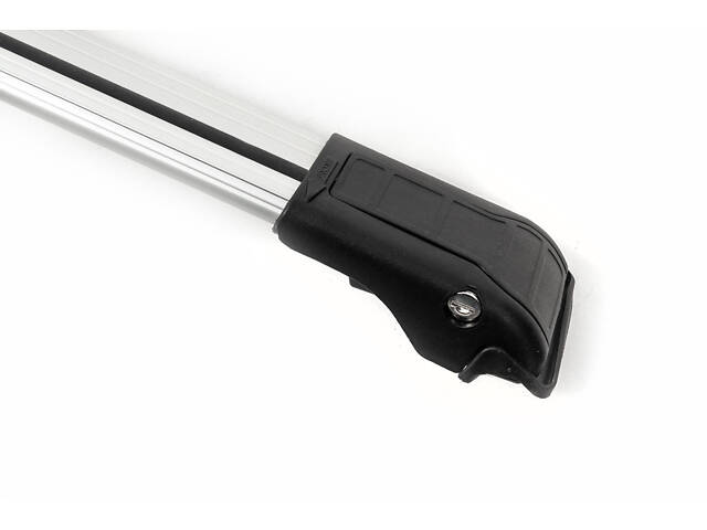 Перемычки на рейлинги под ключ WingBar V1 (2 шт) Серые для Nissan X-trail T31 2007-2014 гг - Фото 4