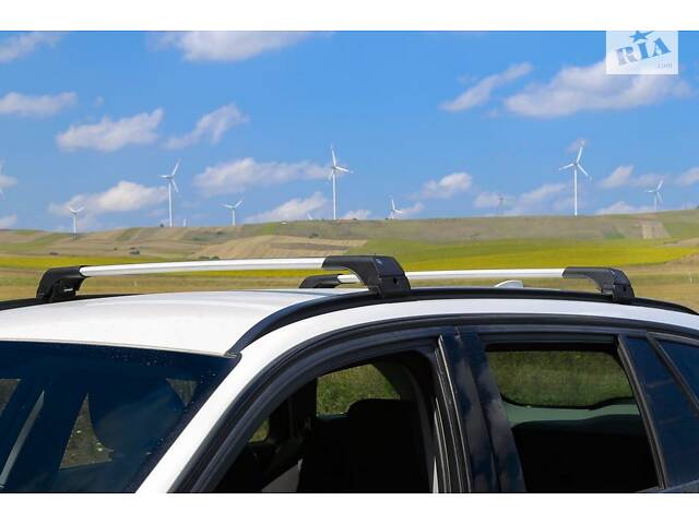 Перемычки на рейлинги с ключем Wingbar V2 (2 шт) Черный для BMW 5 серия F-10/11/07 2010-2016 гг - Фото 6