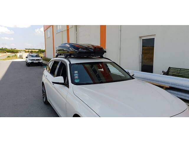 Перемычки на рейлинги с ключем Wingbar V2 (2 шт) Черный для BMW 5 серия F-10/11/07 2010-2016 гг - Фото 1