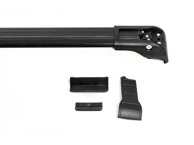 Перемычки на рейлинги с ключем Wingbar V2 (2 шт) Черный для BMW 5 серия F-10/11/07 2010-2016 гг - Фото 14