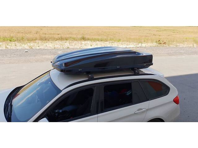 Перемычки на рейлинги WingBar V2 (2 шт) Черный для BMW 5 серия G30/31 2017-2023 гг - Фото 4