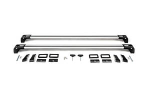 Перемычки в штатні місця под ключ WingBar (2 шт) Серый для Mercedes E-сlass W124 1984-1997 гг