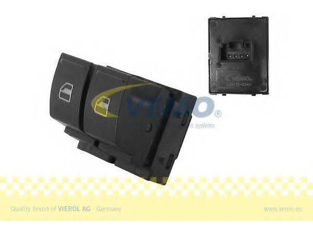 Перемикач склопiдiймача кнопковий VAG 1K3959857CREH на SEAT IBIZA V (6J5, 6P5) - Фото 1