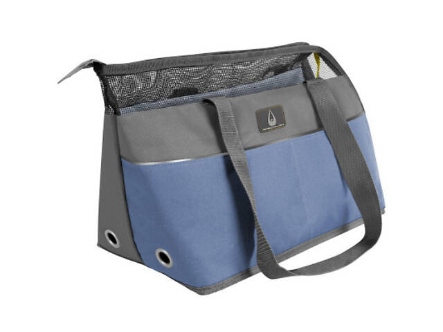 Переноска для тварин Collar 41х21х27 см до 6 кг Сіра (9977) - Фото 1