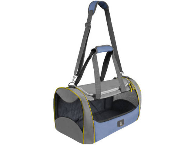 Переноска для тварин Collar 51х24х25 см до 9 кг Сіра (9981) - Фото 2