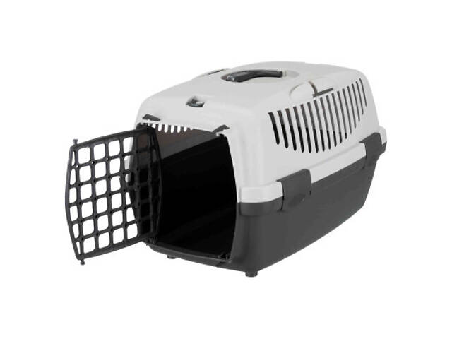 Переноска для тварин Trixie Capri 1 32х31х48 см до 6 кг (сіра) (4011905398112) - Фото 2