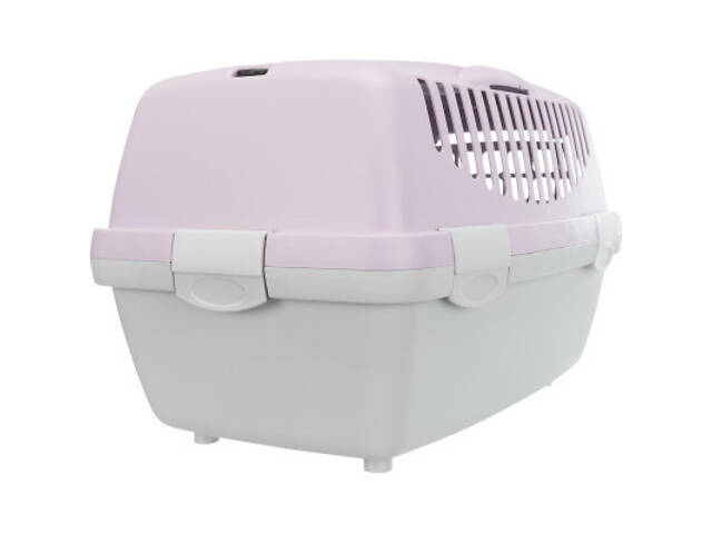 Переноска для тварин Trixie Capri 2 37х34х55 см (ліловий/світло-сірий) (4047974398234) - Фото 3