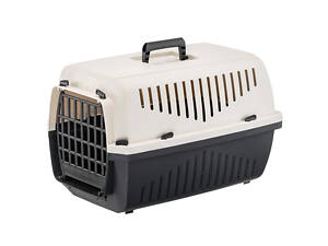 Переноска для котів і маленьких собак Ferplast Skipper (Ферпласт Скиппер) 48 x 32 x h 31 cm - 1, Бежевий