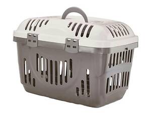 Переноска с верхними дверцами Georplast Rocket Classic 49х33х33 см Коричневый (13354)