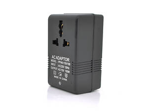 Перетворювач напруги Input 220 V / Output 110V, + універсальна розетка Адаптер 220 110в