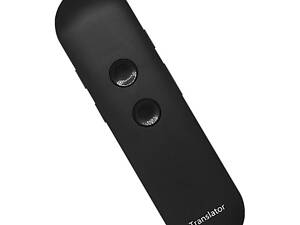 Перекладач голосовий No Brand AI Translator T4 800мАг Чорний (2642305426)