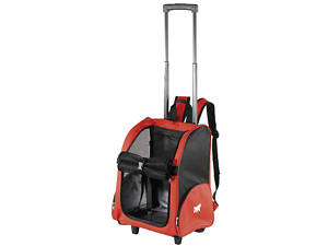 Перевезення - візок для котів і собак Ferplast Trolley (Ферпласт Троллей) 32 х 28 х h 51 см - TROLLEY SMALL, Червоний