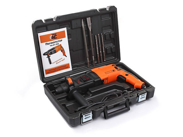 Перфоратор 1200 Вт, патрон SDS+, Tex.AC ТА-01-352 - Фото 4