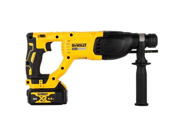 Перфоратор акумуляторний безщітковий SDS-Plus DeWALT DCH133M1:2.6 Дж, 18В, SDS - Фото 4