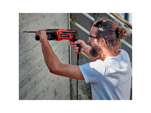 Перфоратор Einhell TC-RH 800 4F, SDS+, 800Вт, 2.6Дж, кейс (4257980) - Фото 5