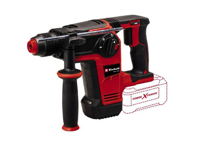 Перфоратор Einhell TP-HD 18/26LI BL - Solo безщітковий SDS-plus, PXC 18В 2.6Дж, 3кг (без АКБ і ЗУ) (4514265) - Фото 1