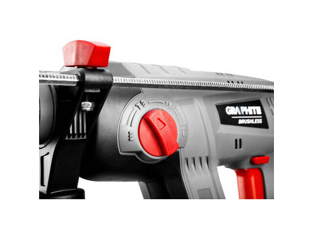 Перфоратор Graphite Energy+ SDS-plus, 18V, 2.2 Дж, 2.26 кг (без АКБ і ЗУ) (58G027) - Фото 4