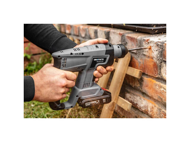 Перфоратор Graphite Energy+ SDS-plus, 18V, 2.2 Дж, 2.26 кг (без АКБ і ЗУ) (58G027) - Фото 7