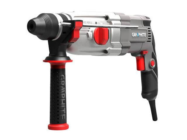 Перфоратор Graphite SDS-plus, 900Вт, 3.4Дж, кейс 6.1кг (58G539) - Фото 1