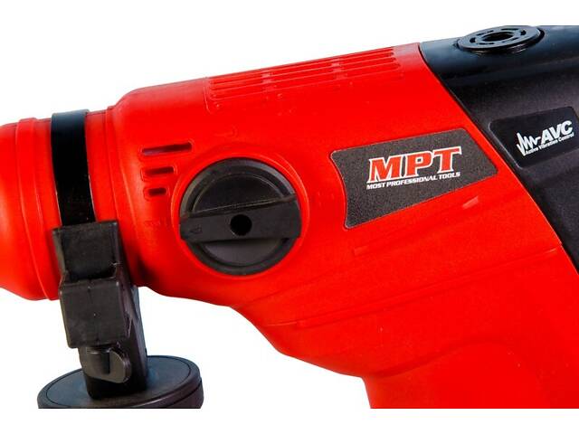 Перфоратор MPT SDS-MAX 38 мм 1200 Вт 300-760 об/хв 1950-4860 уд/хв 7 Дж AVC 3 режими кейс MRH3803 - Фото 7