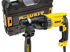 Перфоратор сетевой SDS-Plus DeWALT D25143K: 3 Дж, 900Вт, 1450 об/мин, 5350 уд/мин.